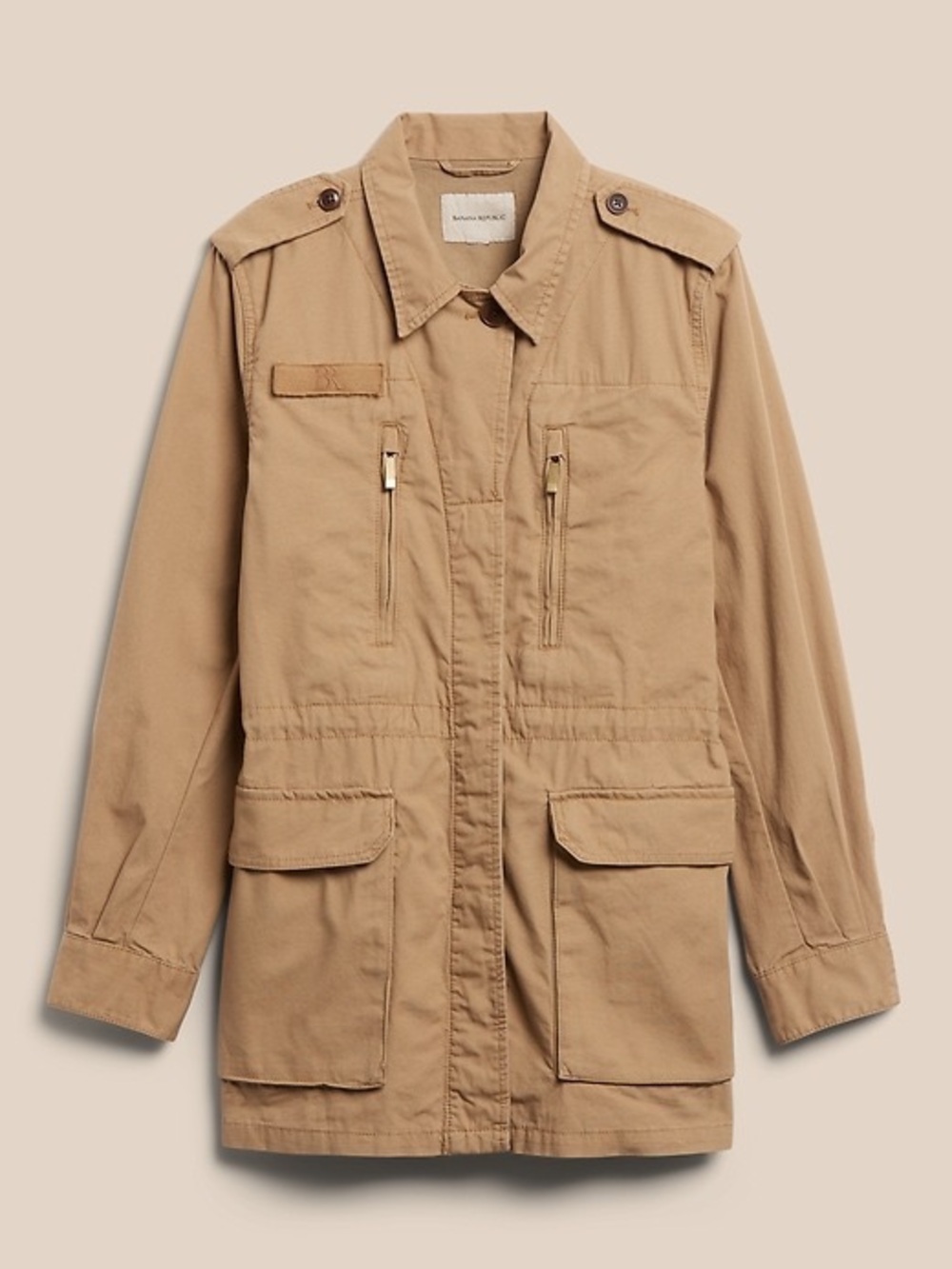 Banana Republic Khaki Utility Field Jacket